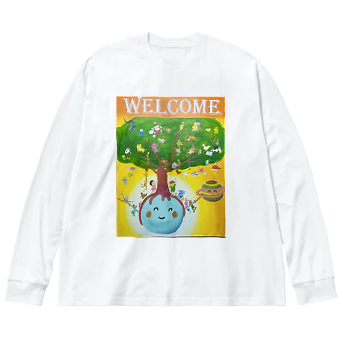 welcome Big Long Sleeve T-Shirt