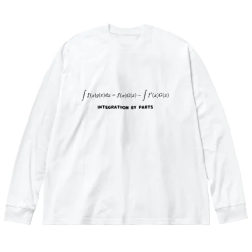 部分積分 Big Long Sleeve T-Shirt