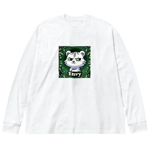 やきもち白虎 Big Long Sleeve T-Shirt