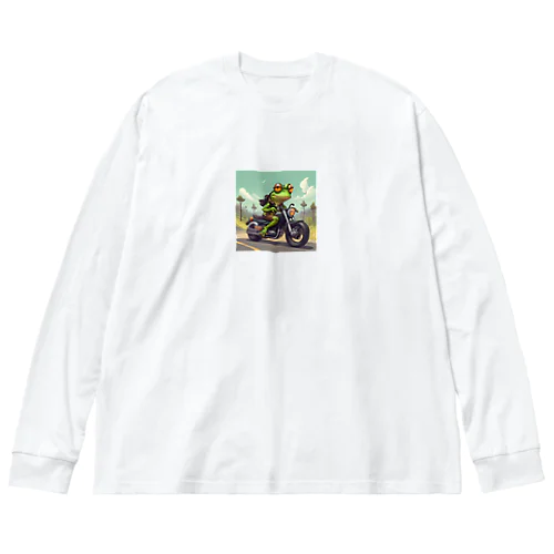 カエルライダー4兄弟　次男　ルカ Big Long Sleeve T-Shirt