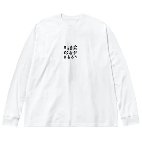 植物の葉っぱ Big Long Sleeve T-Shirt