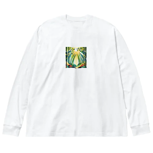 竹林の太陽 Big Long Sleeve T-Shirt