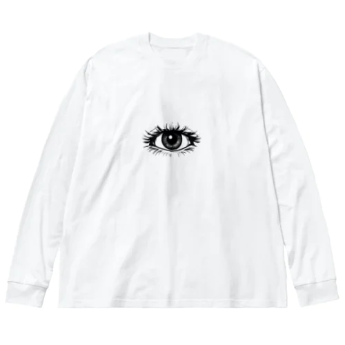 透き通った瞳 Big Long Sleeve T-Shirt