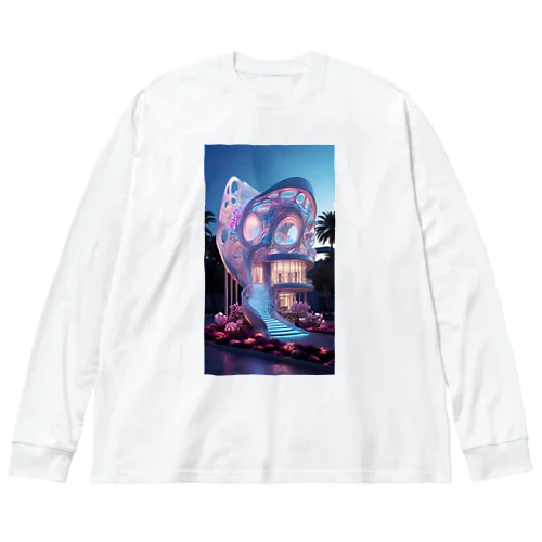 幻想的なお家アメジスト2846 Big Long Sleeve T-Shirt