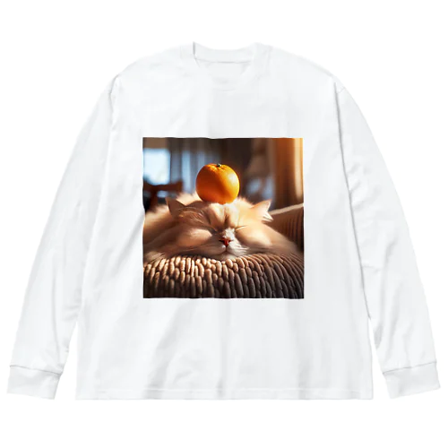 みかんとにゃんこ Big Long Sleeve T-Shirt