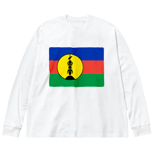 ニューカレドニアの国旗 Big Long Sleeve T-Shirt