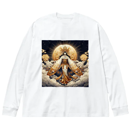 天照大御神 Big Long Sleeve T-Shirt