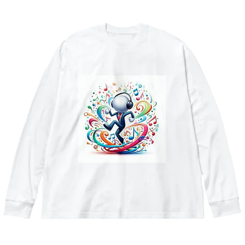 華金サラリーマン ビッグシルエットロングスリーブTシャツ