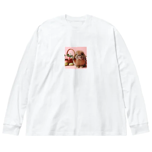 可愛いたれみみうさぎグッズ Big Long Sleeve T-Shirt