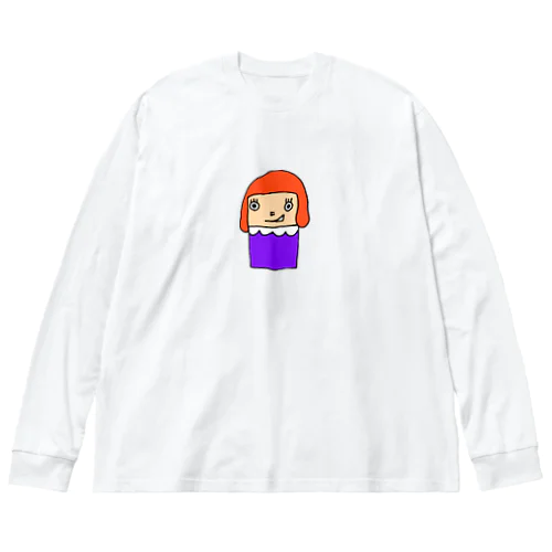 四角いちゃん Big Long Sleeve T-Shirt