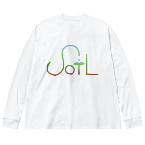 Soil ビッグシルエットロングスリーブTシャツ