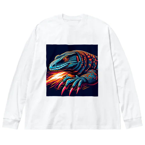 サルバトールモニター　モニター Big Long Sleeve T-Shirt