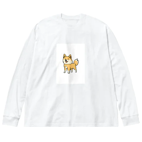 柴犬の「しば」 Big Long Sleeve T-Shirt