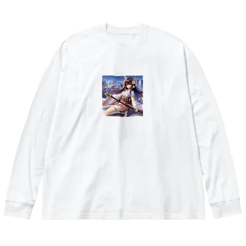 サムライ少女 Big Long Sleeve T-Shirt