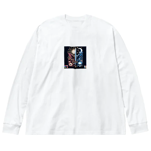 ドット絵ダークファンタジー Big Long Sleeve T-Shirt