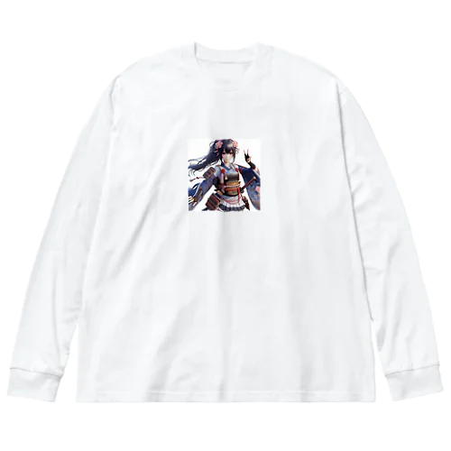 戦闘ガール Big Long Sleeve T-Shirt