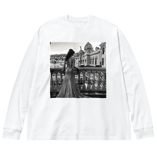 モナコ・モンテカルロでカジノ　Tomoe bb 2712 Big Long Sleeve T-Shirt