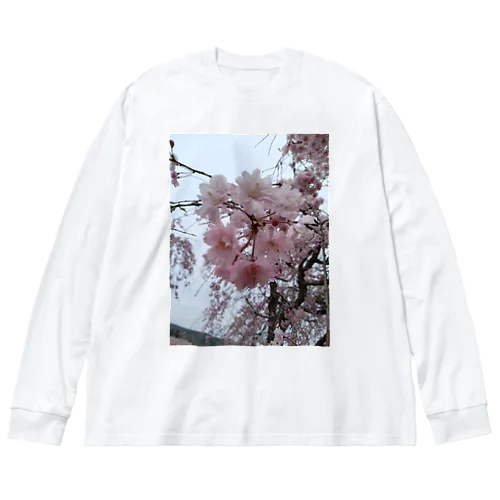 さくら満開 Big Long Sleeve T-Shirt