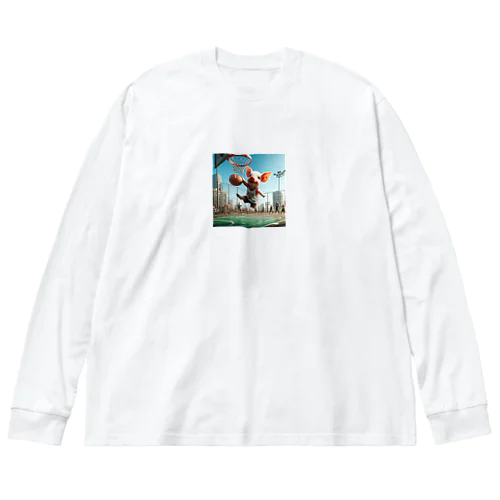 ｐちゃんの冒険 Big Long Sleeve T-Shirt