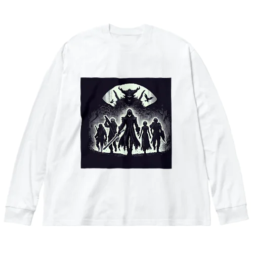 ドット絵 5人組 Big Long Sleeve T-Shirt