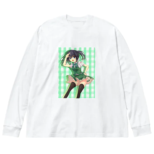 緑ちゃん ビッグシルエットロングスリーブTシャツ