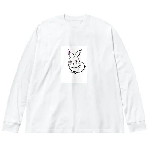 KIDS RABBIT_1 ビッグシルエットロングスリーブTシャツ