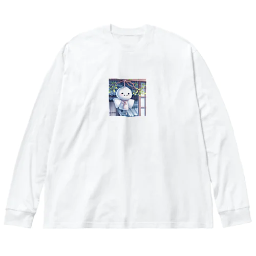 てるてる坊主シリーズ　心も晴れやかに! Big Long Sleeve T-Shirt