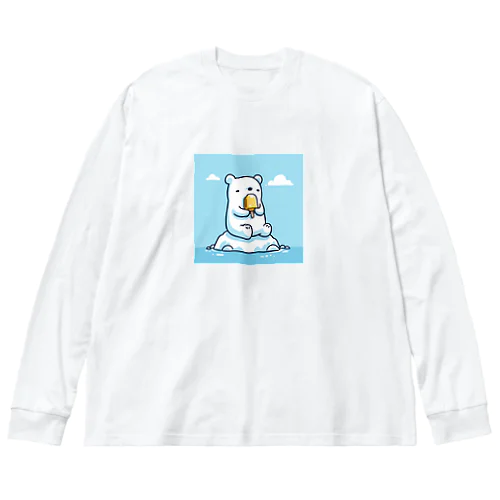 シロクマ Big Long Sleeve T-Shirt