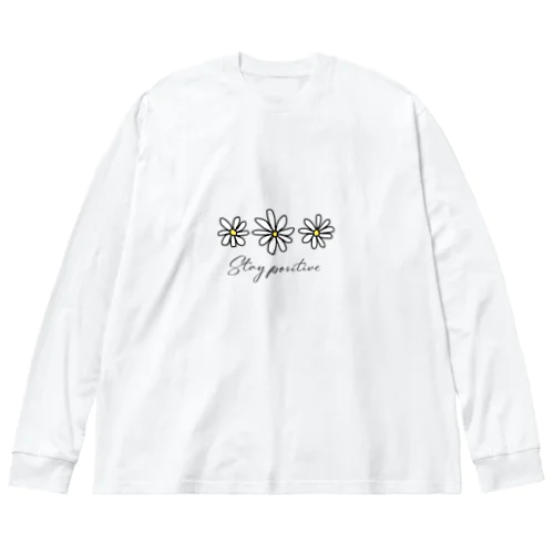 positivelife ビッグシルエットロングスリーブTシャツ