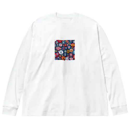 クラブチームロゴ Big Long Sleeve T-Shirt