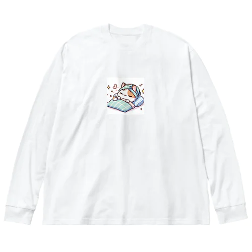 ゆるかわネコグッズ ビッグシルエットロングスリーブTシャツ