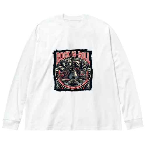 ロックンロール Big Long Sleeve T-Shirt