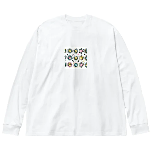 スマイルSUN🌤 ビッグシルエットロングスリーブTシャツ