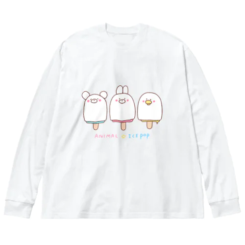ANIMAL☆ICE POP Big Long Sleeve T-Shirt