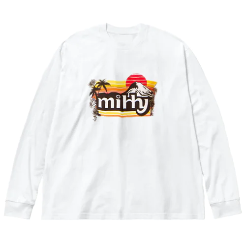 MIHHY ビッグシルエットロングスリーブTシャツ