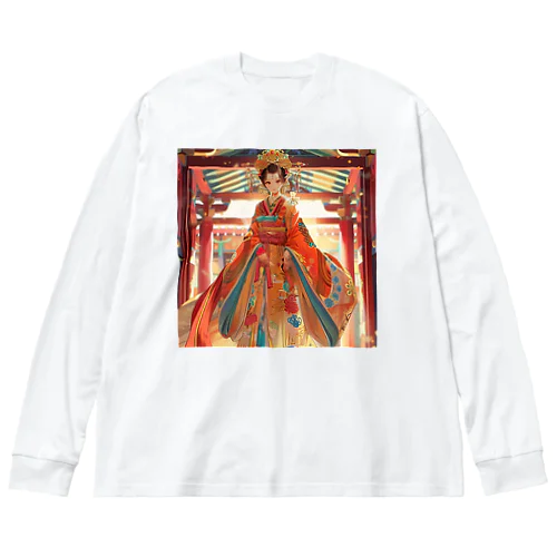 高貴なお姫様　Tomoe bb 2712 Big Long Sleeve T-Shirt