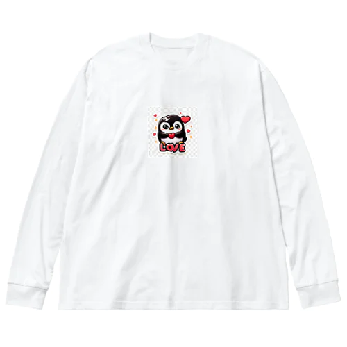 ペンギンのかわいらしさ全開！ Big Long Sleeve T-Shirt