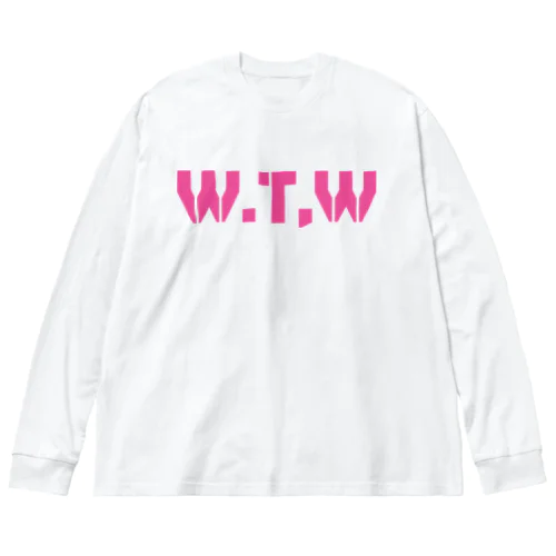 W.T.W(With the works) ビッグシルエットロングスリーブTシャツ