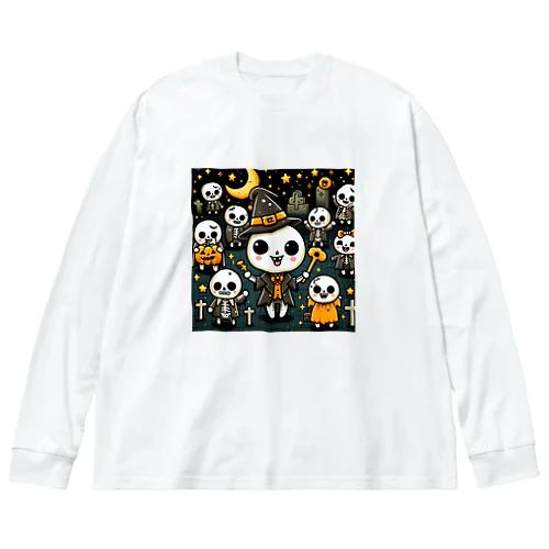 可愛いゾンビキャラクター1 Big Long Sleeve T-Shirt