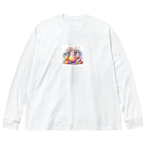 ファンタジーな飲み物 Big Long Sleeve T-Shirt