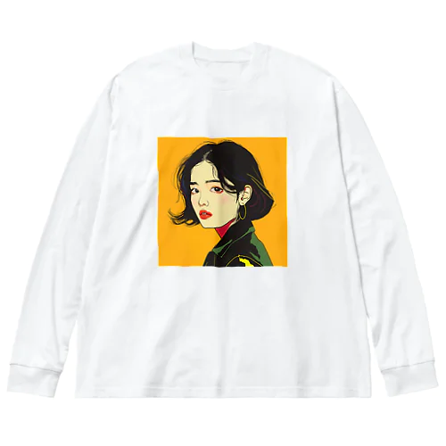 City girl #7 Lily Chen Big Long Sleeve T-Shirt