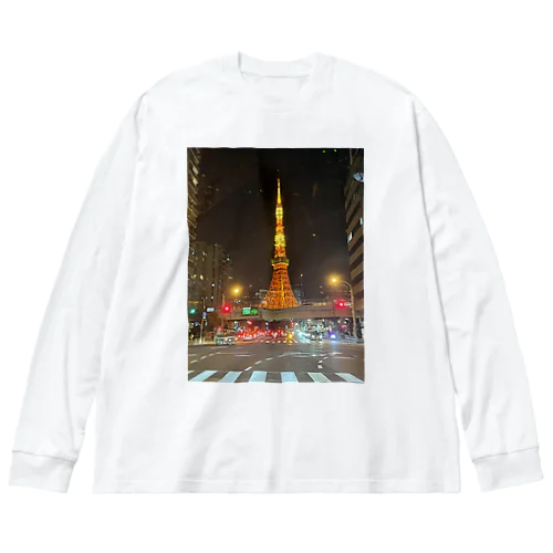 東京タワー Big Long Sleeve T-Shirt