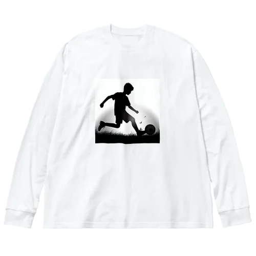 サッカー少年２ Big Long Sleeve T-Shirt