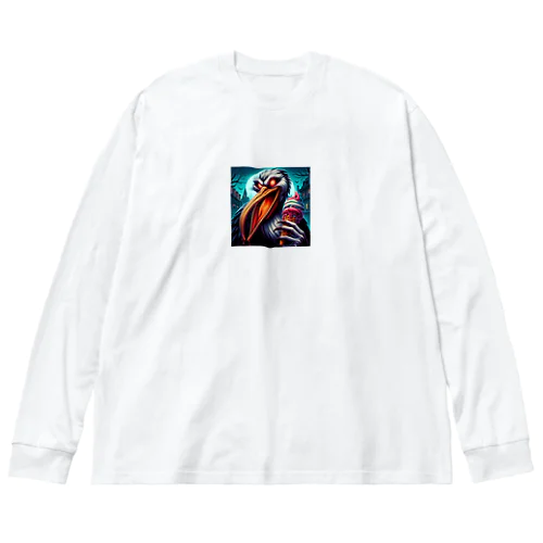 野鳥代表 Big Long Sleeve T-Shirt