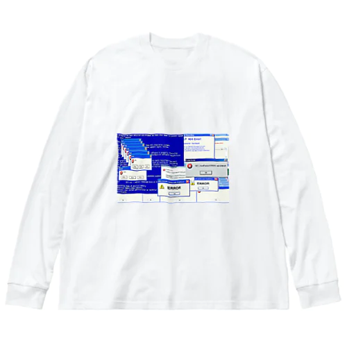 …error… ビッグシルエットロングスリーブTシャツ