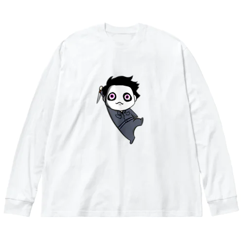 イライラマイケルくん ビッグシルエットロングスリーブTシャツ