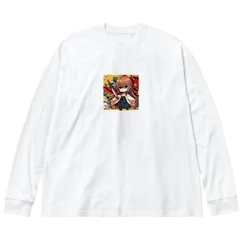 武士 Big Long Sleeve T-Shirt