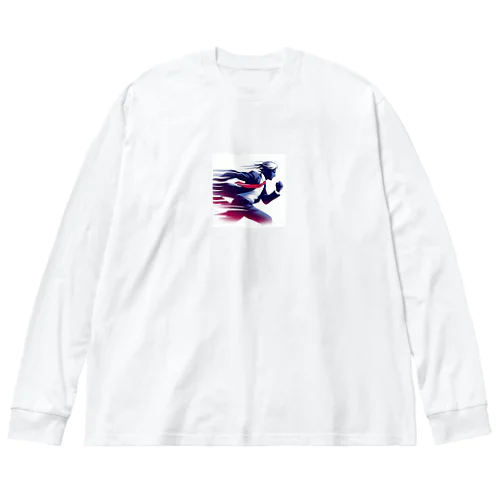 走る！サラリーマン！ Big Long Sleeve T-Shirt