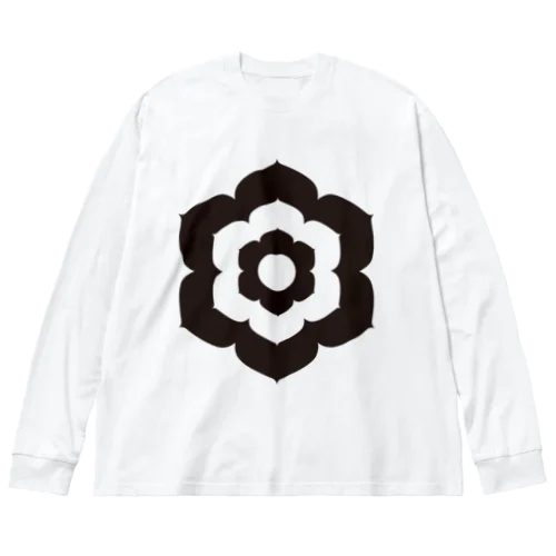 循環と調和 Big Long Sleeve T-Shirt