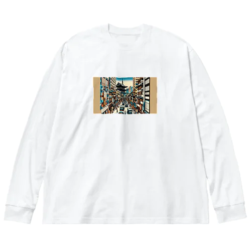 東京時代 ビッグシルエットロングスリーブTシャツ